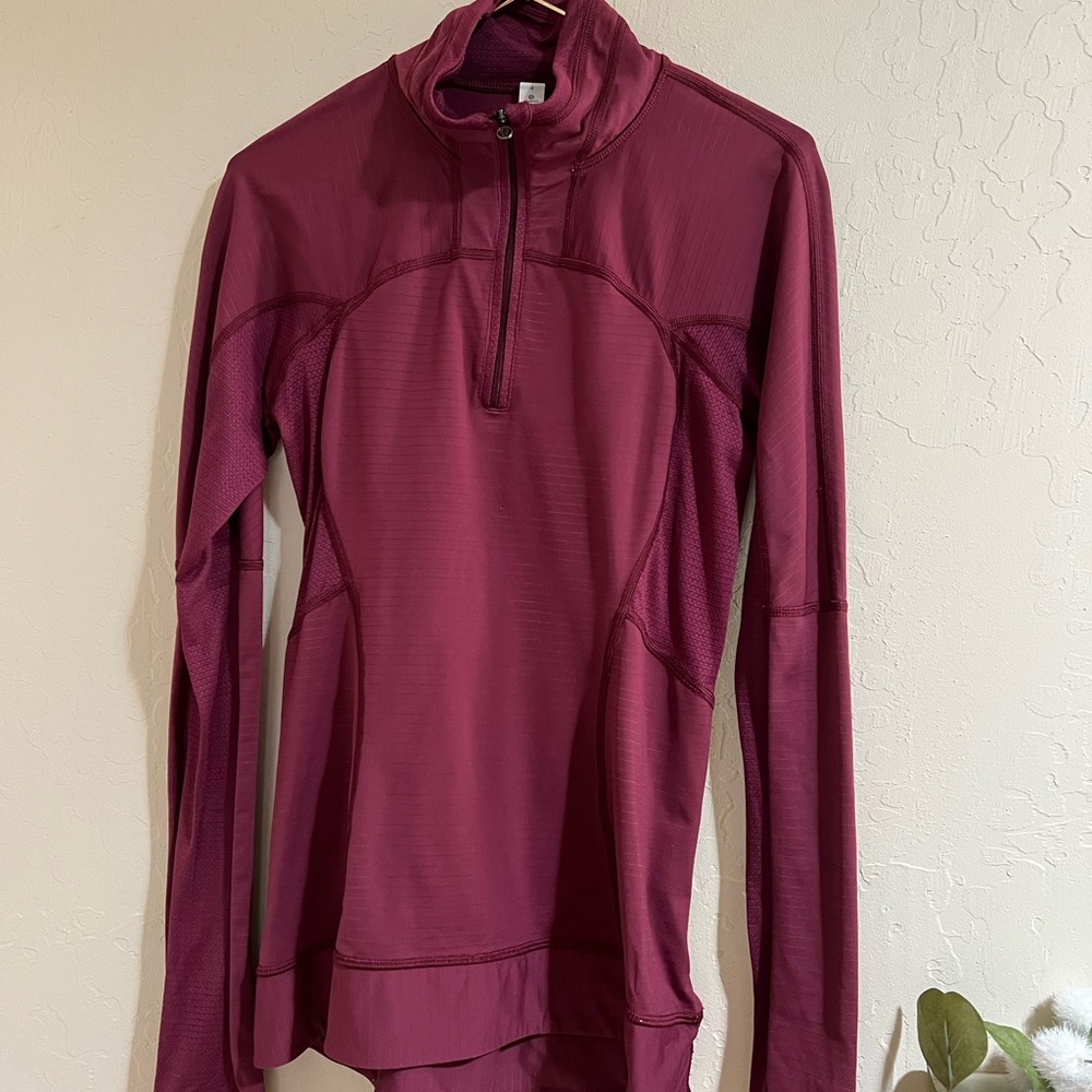 Lululemon 3/4 Zip Reflective Zip Up